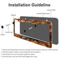 thumbnail image 4 of 2 Pieces Autumn Leaves Pumpkins And Birds License Plate Frames Seasonal Autumn Harvest Vintage Thanksgiving Car Front License Plate Frame Quality Aluminum 2 Round Holes, 4 of 6