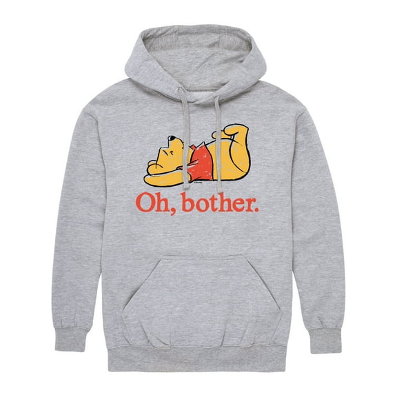 Winnie the Pooh - Oh Bother Sketch - Men's Pullover Fleece Hoodie