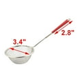 thumbnail image 2 of Home Stainless Steel Tea Spice Flour Mesh Strainer Colander Sieve Sifter 2pcs, 2 of 2