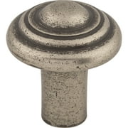 Top Knobs M1470 Button 1-1/4" Mushroom Cabinet Knob From The Aspen Collectio - Bronze