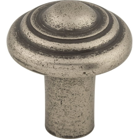 Top Knobs M1470 Button 1-1/4" Mushroom Cabinet Knob From The Aspen Collectio - Bronze