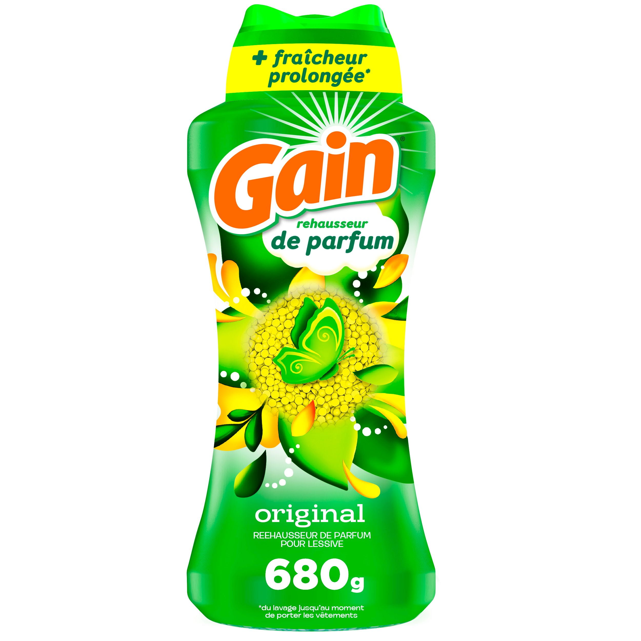 Perles de rehausseur de parfum pour lessive Gain Fireworks, Original, unité à usage unique