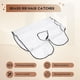 thumbnail image 4 of 1 Delantal de Afeitar, Recogedor Pelo Barba para Hombres, Afeitado y Recorte, Capa Barba, PañO Aseo Impermeable con Ventosa B, 4 of 10