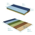 thumbnail image 2 of ECR4Kids SoftZone 6-Section Rainbow Runway Activity Mat, Folding Playmat, Earthtone, 2 of 9