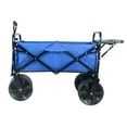thumbnail image 3 of DUOSONG Folding Wagon Garden Shopping Beach Cart (Blue) Blue Metal Garden & Outdoor Garden Supplies Garden Carts, 3 of 27