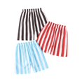 thumbnail image 2 of NAISIBABY Boys Shorts 3 Pack, Loose Casual Elastic Waist Striped Beach Sports Shorts Red 4-5T, 2 of 8