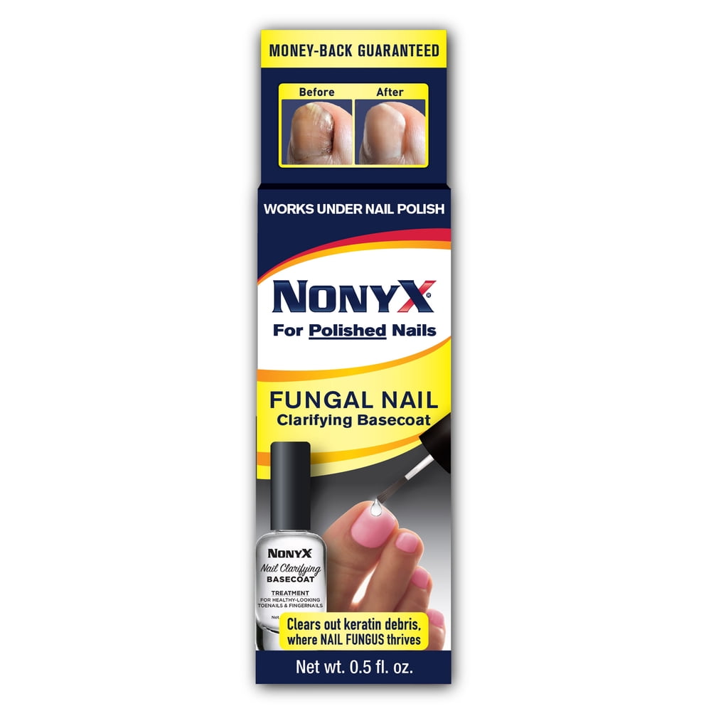 NONYX for POLISHED NAILS, FUNGAL NAIL CLARIFYING BASECOAT