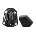 thumbnail image 2 of Extensor de patada de motocicleta extensor de patada de soporte de soporte de de de extensión de la placa para estacionamiento al aire libre para Negro, 2 of 8