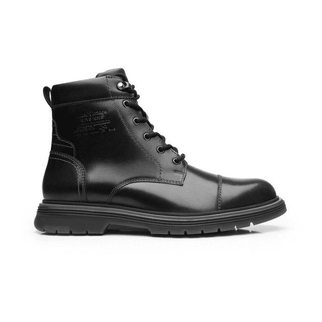 Bota Flexi Negro Hombre Piel Casual negro 25.5