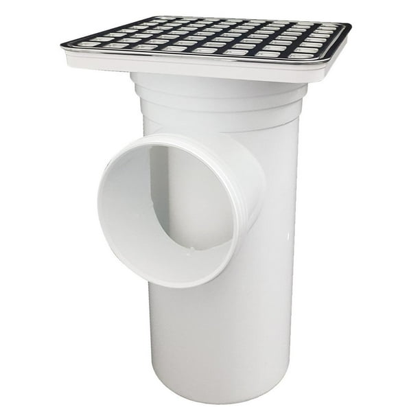 Coladera Para Patio Con Cubierta Acero Inoxidable Fleximatic 2640