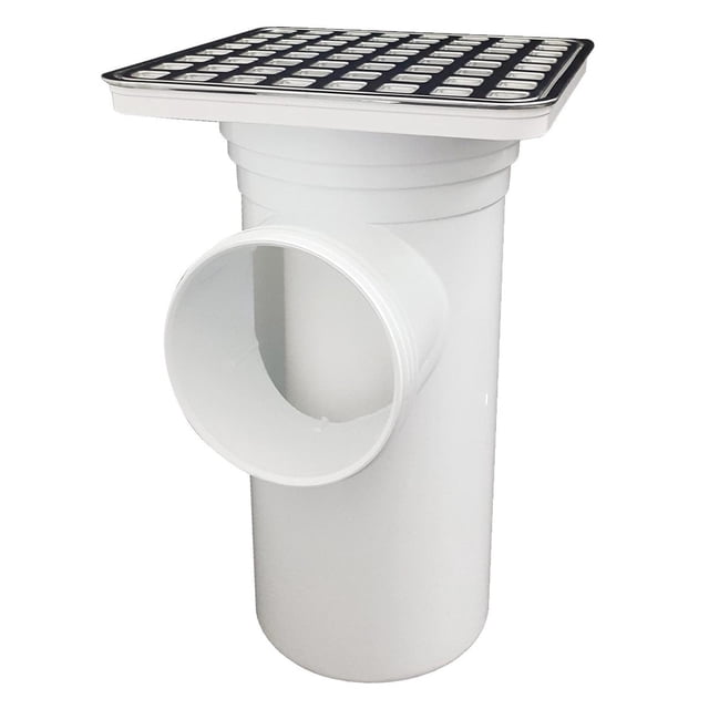Coladera Para Patio Con Cubierta Acero Inoxidable Fleximatic 2640