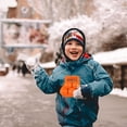 thumbnail image 3 of 5 in 1 Snowball Maker,Snow Ball Maker Shape Snowball Moulds Snow Toys Winter Snowball Fight Maker Tool Clip with Handle Sand Toys for Outdoor Indoor Activities(Orange), 3 of 9