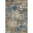 thumbnail image 2 of Addison Rugs Mayfield Premium Machine Washable Transitional Abstract Blue Rectangle Rug, 5' X 7'6" Machine Washable Transitional Abstract Blue Oversized Sherpa Throw Blanket, 2 of 6
