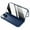 Blue, variant on Full Body Anti Peeping Case Designed for iPhone 12, Double Sided Buckle Phone Case with Built-in Screen Protector