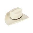 thumbnail image 2 of CTM  Western Canvas Hat with Leather Hatband (Men), 2 of 5