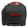 thumbnail image 5 of Dejuno 20-inch Carry-On Rolling Duffle Bag - Red, 5 of 5