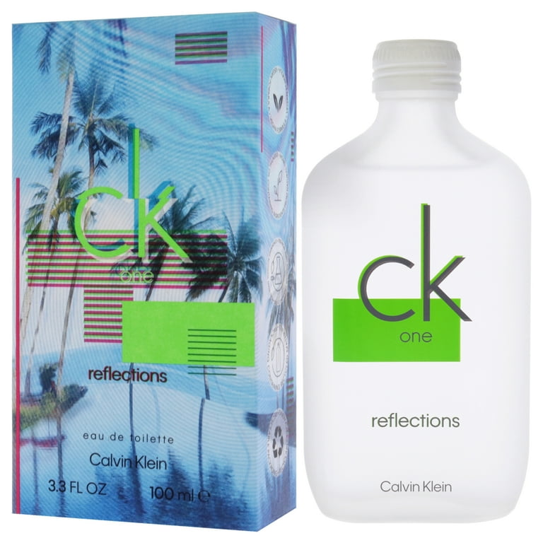 Calvin Klein CK One Summer Reflections, 3.4 oz, Energizing Zesty