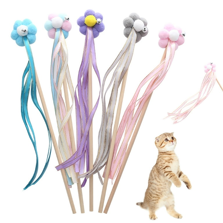 Funny Cat Stick Fishing Rod Cat Toy Interactive Funny Cat Toys