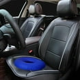 thumbnail image 3 of 1 Pack Inflatable Donut Cushion Seat,Portable Anti Bedsore Cushion,Round Wheelchairs Seat Cushion,Hemorrhoid Seat Pillow with Air Pump,for Tailbone Sciatica Pain Relief (15" Dark Blue), 3 of 7