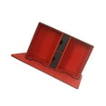 thumbnail image 1 of serony Card Game Deck Storage Box Dual Compartments Multiple Uses Multifunctional Black Red, 1 of 8
