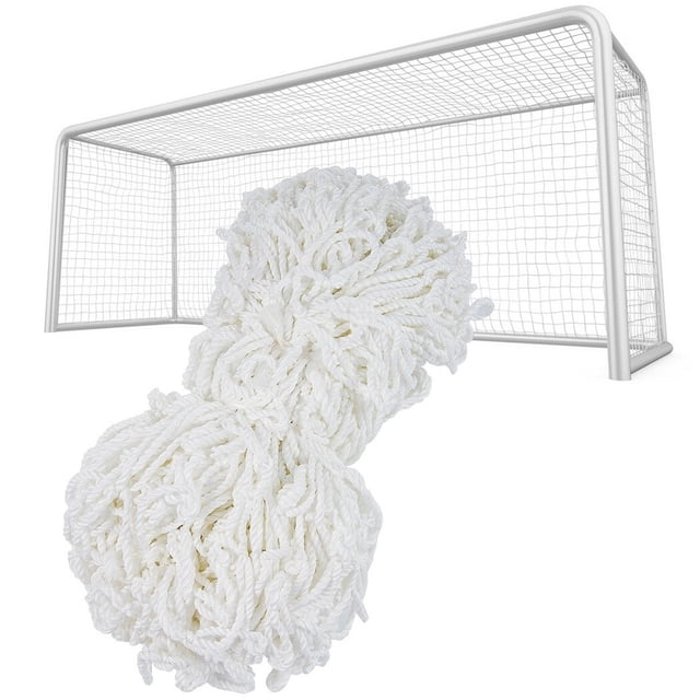 Football Goal Net, 12x6ft Football Replacement Goal Net, Impact-Resistant Polypropylene Football Goal Post Netting for Sports Match Training, Heavy-Duty Soccer Practice Goal Netting