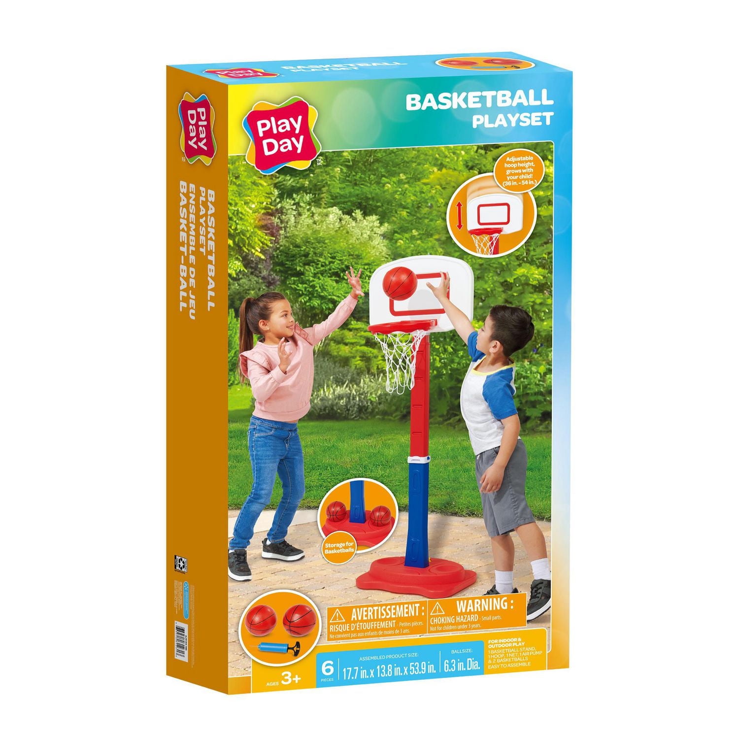 BASKETBALL PLAYSET