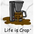 thumbnail image 2 of Coffee Pot Caffeine Fail Life is Crap Men's Graphic T Shirt Tees Brisco Brands M, 2 of 4