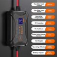 thumbnail image 2 of PowMr 12V Solar Charger Controller for 150W Solar Panel 10A MPPT Solar Charge Controller with LCD Display Battery Regulator, 2 of 5