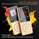 thumbnail image 3 of Reproductor MP3 RUIZU de 64 GB con Bluetooth 5.3, radio FM en tono dorado, 3 of 7