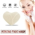 thumbnail image 3 of Body Women Loofah Cleansing Puff Shaped Sponge Men Shape Professional Exfoliating Spa Deep Wash Round Heart Exfoliation Removal Sponges Bath Face, 3 of 4