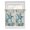 Turquoise, variant on Tier Curtains 45 Inches Long, Teal Crab Coastal Window Treatment Curtain Drapes, Summer Beach Nautical Starfish Retro Window Half Privacy Curtains for Bedroom Bathroom, 42"x45", 2 Panels