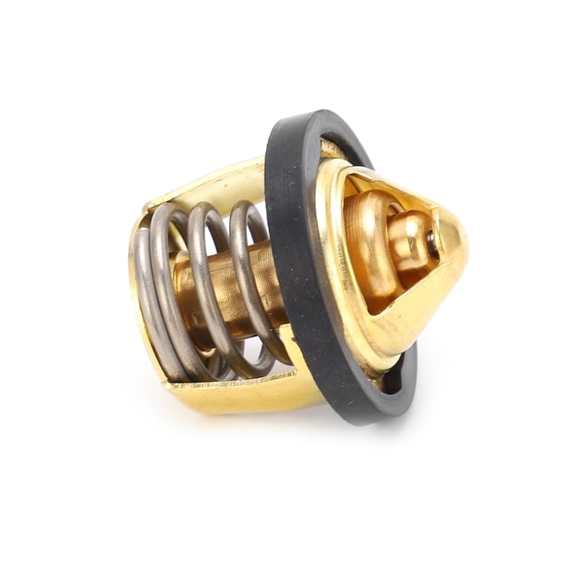 0180-022810, Thermostat Rubber + Metal Iron Lightweight Engine Coolant Thermostat Durable For ATV Engines