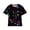 Black, variant on Xudanell Boys Fashion Shirt Big Kids Lightning Star Printed Short Sleeve Boys Crewneck Pullover Tee Tshirt