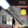 thumbnail image 1 of 2025 1000000 Lumens Super Strong LED Tactical Flashlight Rechargeable LED Work Light SZRH A-G, 1 of 5
