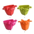 thumbnail image 3 of stanreset Creatively Cat-shaped Tea Infuser Strainer Mug Strainers Hanging Drinking Accessories Kitchenware Wide Application Orange 1, 3 of 6