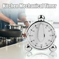 thumbnail image 1 of 60 Minute Kitchen Timer Mechanical Cooking Timer Countdown Timer with Alarm Sound for Kids and Adults, 1 of 7