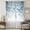 Blue, variant on Orange Eucalyptus Leaves Sheer Curtains 96 Inches Long, Spring Floral Summer Botanical Light Filering Curtains, Privacy Drapes Simi Floor to Veiling Curtain for Living Room Large Window Treatment