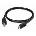 thumbnail image 2 of C2G 10ft USB 2.0 USB Type C to USB B Cable M/M - USB C Cable Black, 2 of 4