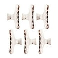 thumbnail image 3 of Kitsch Hair Styling Clips, Butterfly Clamps & Pins for Adult, Rose Gold, 6pc, 3 of 6
