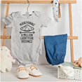 thumbnail image 3 of Funny Antisocial Social Distance UFO Romper Boys or Girls Infant Baby Brisco Brands 6M, 3 of 6