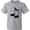 AC-Heather Grey, variant on Inktastic Music Notes for the Music Lover Youth T-Shirt