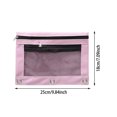 thumbnail image 3 of Mesh Zipper Pouch for 3 Ring Organize School Supplies and Home, 3 of 4