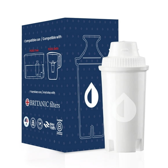 Repuesto Núcleo Mantenimiento Jarra Dispensador Filtro Agua Color Blanco