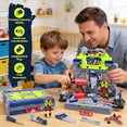 thumbnail image 5 of JoyStone 2 IN 1 Kids Tool Set Bench, Realistic Toy Tools with Realistic Tools and Electric Drill, Learning Gift for Kids Age 3-7, 5 of 11