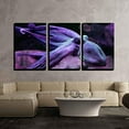 thumbnail image 2 of wall26 - 3 Piece Canvas Wall Art - a Purple Octopus Swimming Under The Ocean - Modern Home Art Stretched and Framed Ready to Hang - 16"x24"x3 Panels, 2 of 3