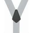thumbnail image 3 of Suspender Store 2 Inch Wide Trigger Snap Suspenders - LIGHT GREY 42" for 5'0" to 5'9" tall, 3 of 4
