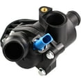 thumbnail image 3 of BOXI 902-814 Thermostat Housing Kit Assembly /Water Outlet with Sensor O-ring Fit for 2002 2003 2004 2005 2006 for Audi A4 / 2002 2003 2004 2005 A4 Quattro 1.8L | Replace 06B121111K, 3 of 7
