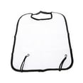 thumbnail image 4 of S SERENABLE Clear Seat Back Anti Kick Pad Waterproof Auto Back Seat Guards Transparent Cover Black, 4 of 9