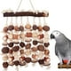 thumbnail image 4 of Juguetes Grandes Loros de Mástica Juguetes Color Jaula de Madera de Madera Juguete Nueces de Maíz Juguete Natural Para Guacamátricos Grises Africanos y Otras Aves Grandes, 4 of 5