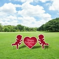 thumbnail image 6 of Desk Accessories Promotion Sale! Nomeni Valentine's Day Wooden Pile Garden Sign Outdoor Garden Decoration, Home Decor Clearance Sale, 6 of 6